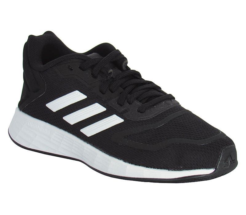 Tenis adidas negro y blanco hot sale