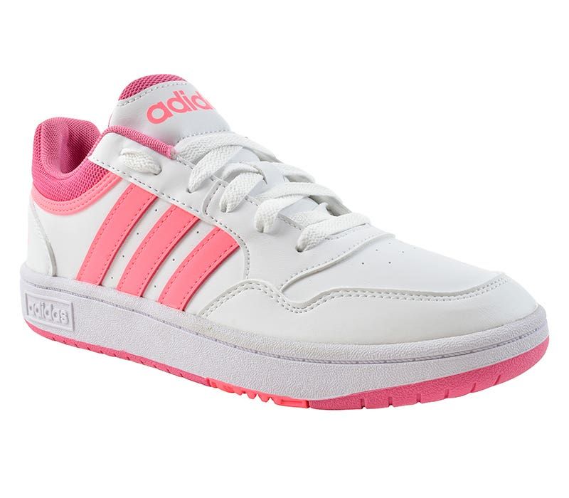 Tenis adidas rosa con blanco discount