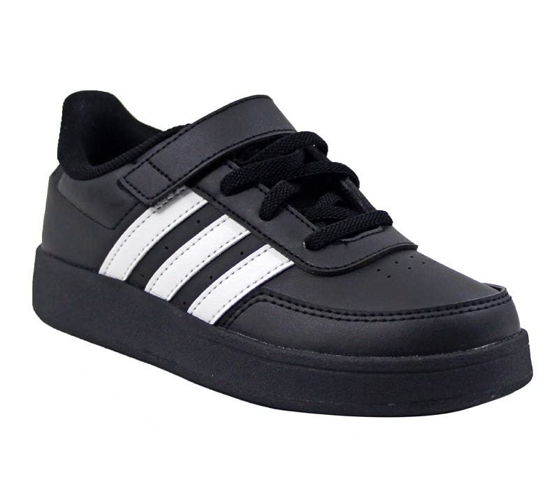Tenis adidas negro con blanco best sale