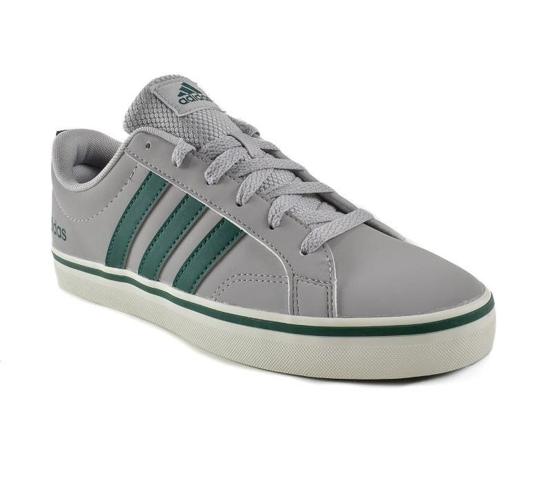 Tenis adidas gris con verde discount