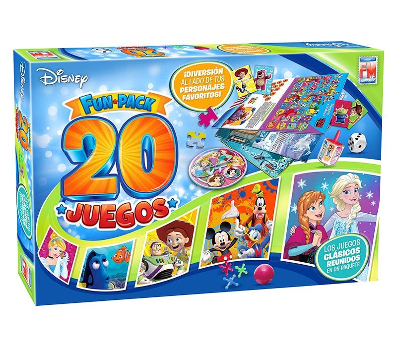 juego de mesa fotorama 20 juegos en uno disney 327 Muebles America Tienda en Linea
