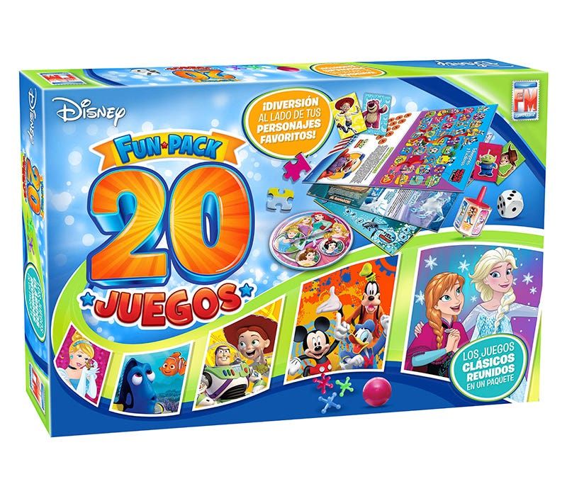 juego de mesa fotorama 20 juegos en uno disney 327 - Muebles America Tienda  en Linea