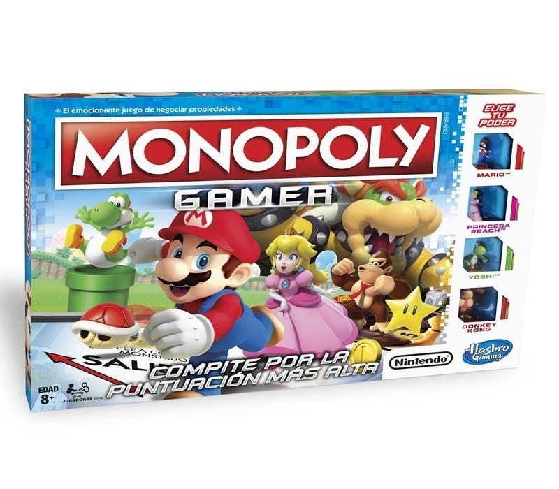 juego de mesa hasbro monopoly mario bros gamer c1815 Muebles America Tienda en Linea