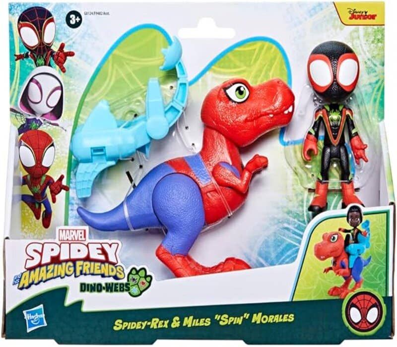 figura de accion hasbro saf hero dino webs spidey Muebles America Tienda en Linea