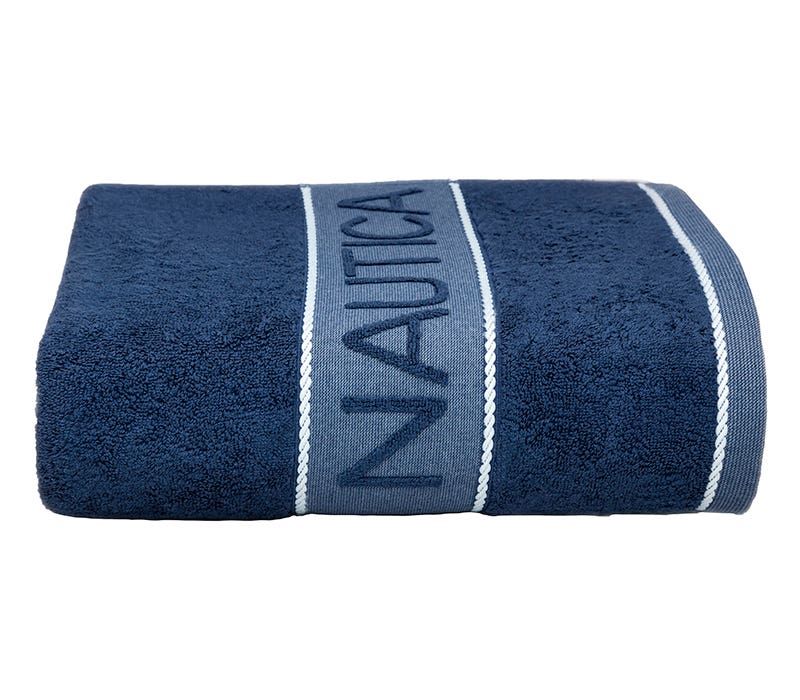 toalla medio baño mainsheet azul marino - Muebles America en Linea