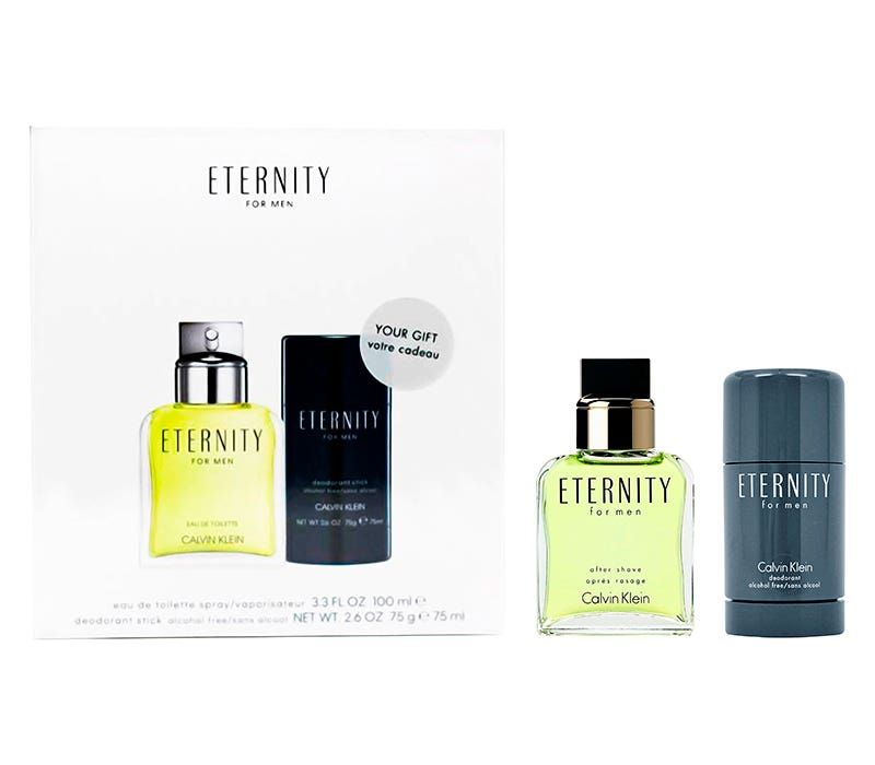 perfume caballero calvin klein set eternity edt eau de toilette 100 ml Muebles America Tienda en Linea