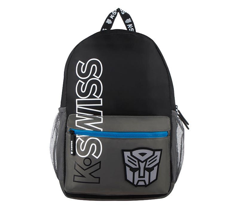 Mochila Escolar Kswiss CIBER TRANSFORMERS NEG Negro