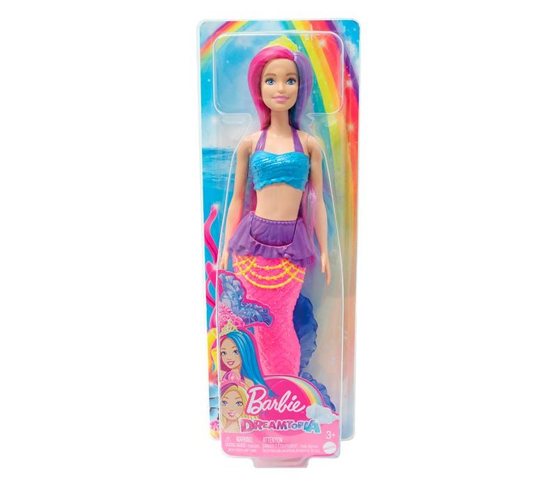 Mu eca Barbie Mattel Dreamtopia Sirena Multicolor GJK07