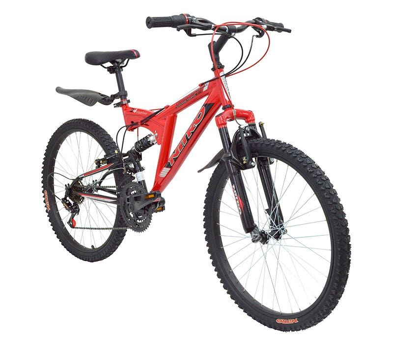 bicicleta de montaña nitro r24 thunder hill rojo Muebles America