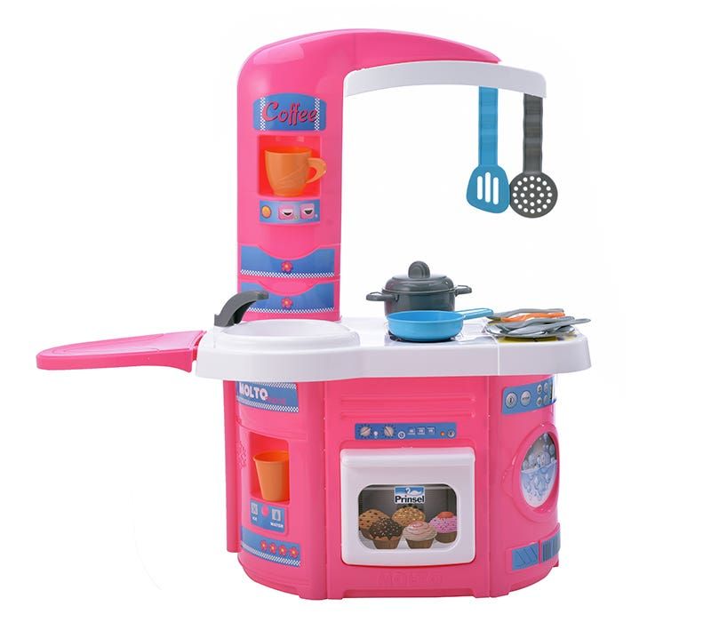juguete interactivo prinsel cocina primer chef 2062 rosa Muebles America Tienda en Linea