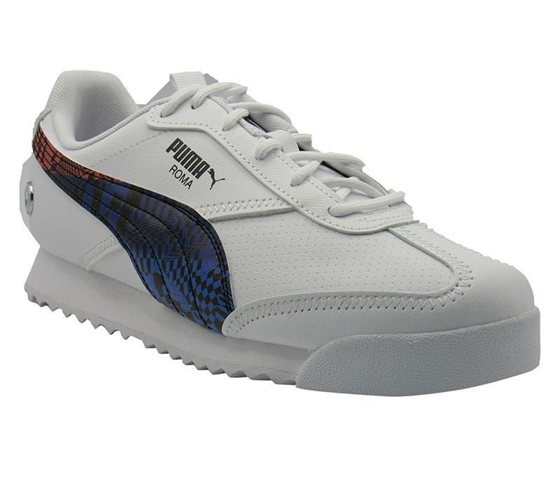 Tenis puma roma 2025 azul marino con blanco