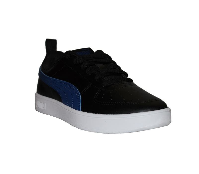 Puma blancas raya top negra