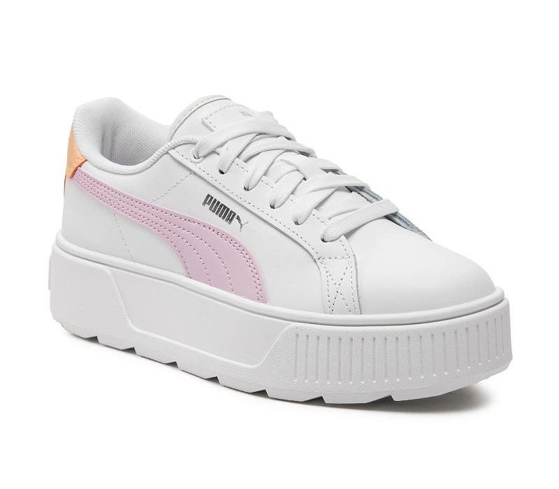 Zapatos puma rosados junior store