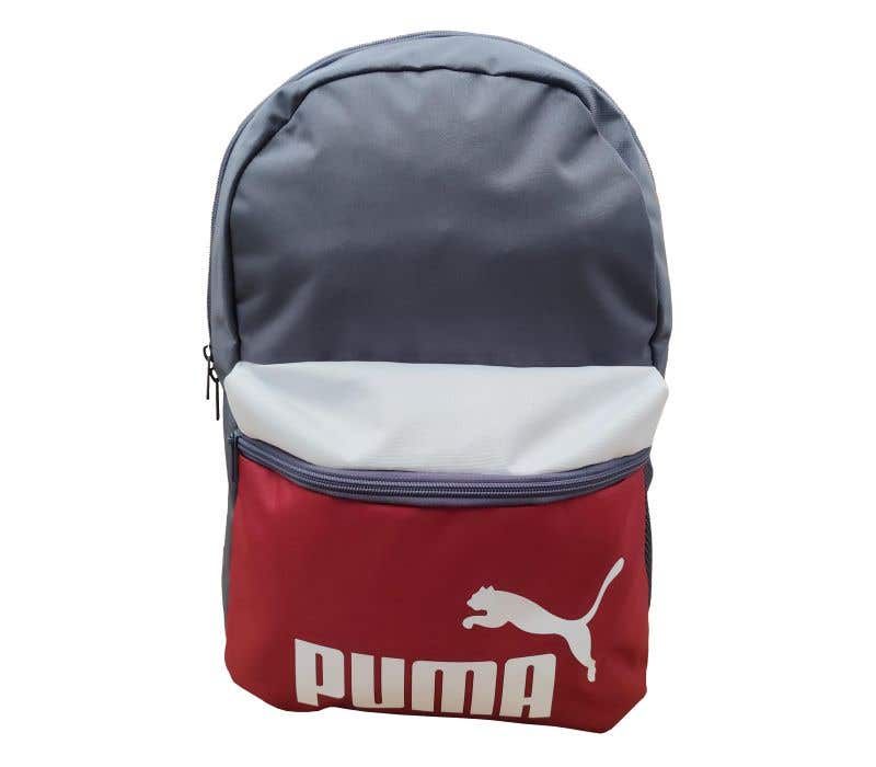 mochila escolar puma 9046807 gris Muebles America Tienda en Linea
