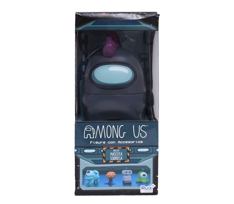 Among us muñeco best sale negro