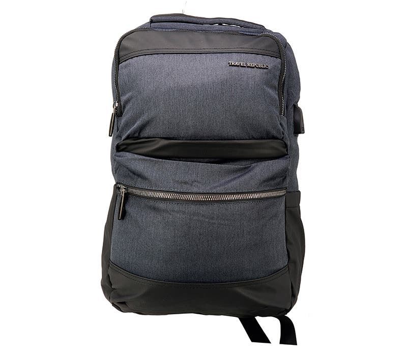 mochila laptop travel republic trhq1801 azul Muebles America