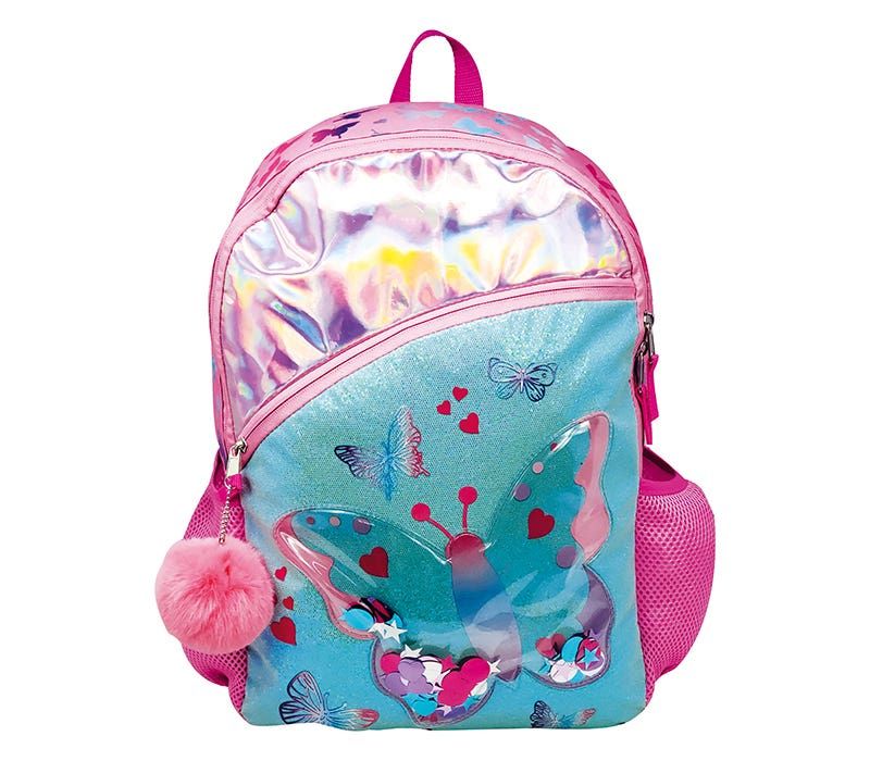 mochila escolar travel republic trmet01ro rosa - Muebles America Tienda en  Linea