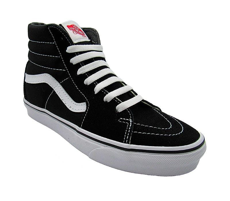Zapatos vans raya blanca niña best sale