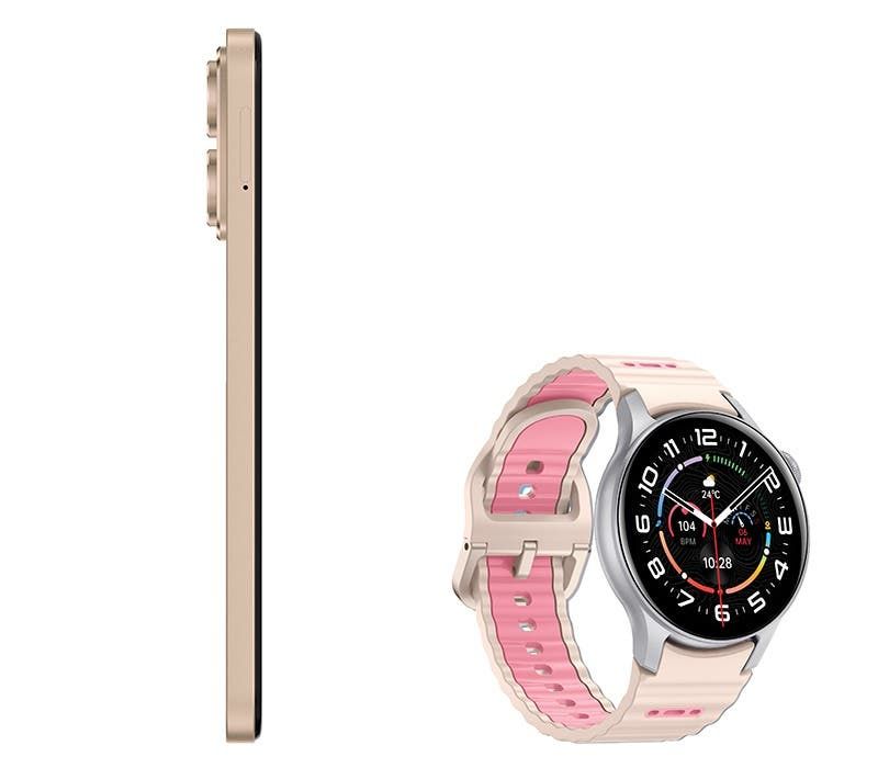 celular zte axon 70 256 gb dorado telcel Muebles America Tienda